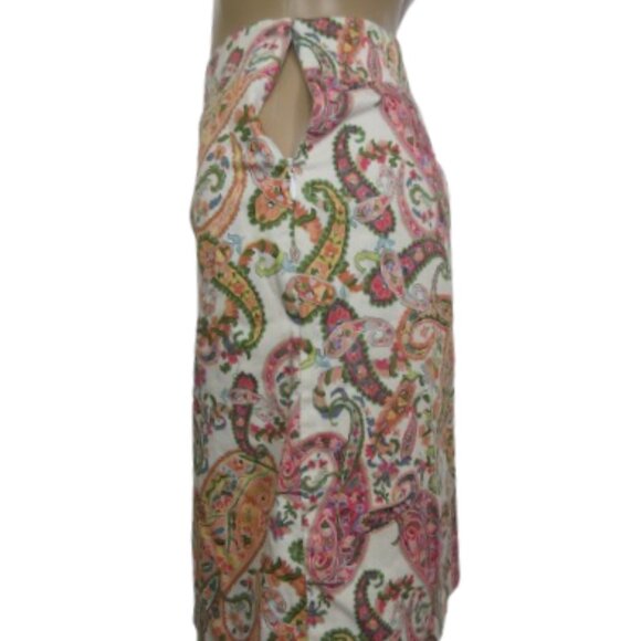 Tommy Bahama Vibrant Paisley Skirt - Picture 3 of 7